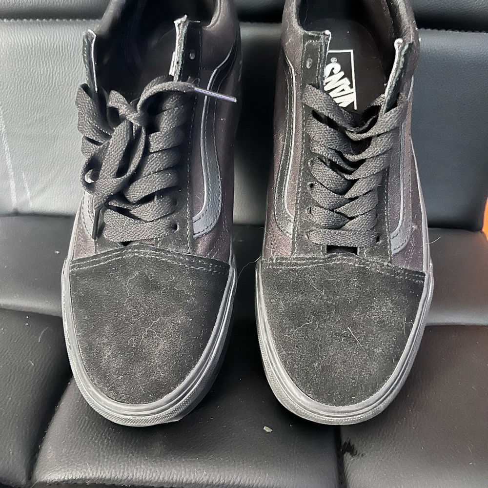 Vans Men's Black and Gray Sneakers